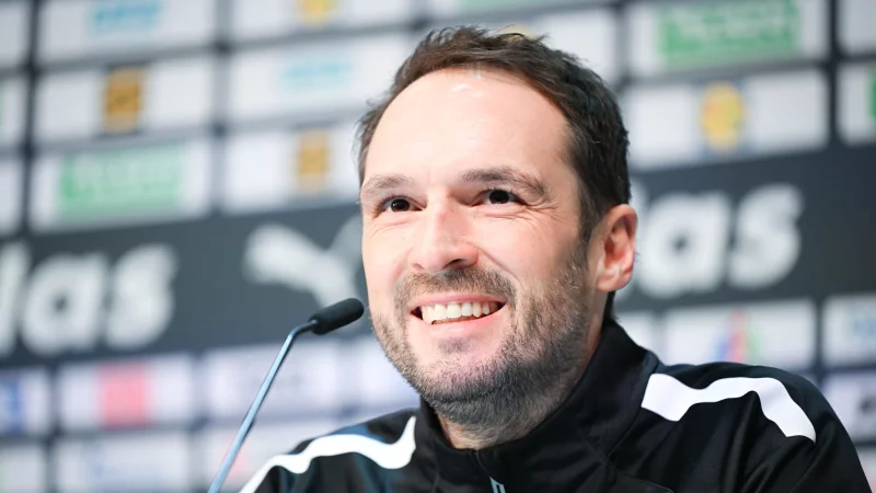 Will keine Rechenspiele anstellen: Teammanager Benjamin Chatton. (Archivbild) - &copy; Sina Schuldt/dpa