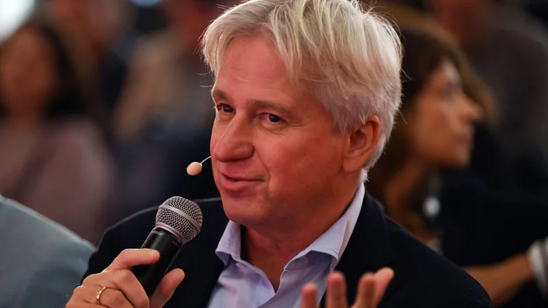 Juergen Boos verabschiedet sich im Herbst als Direktor der Frankfurter Buchmesse. (Archivbild) - &copy; Arne Dedert/dpa