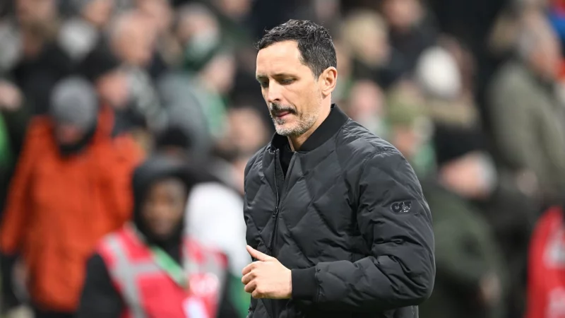 Konsequenzen f&uuml;r Eintracht Frankfurts Cheftrainer Dino Toppm&ouml;ller. - &copy; --/dpa