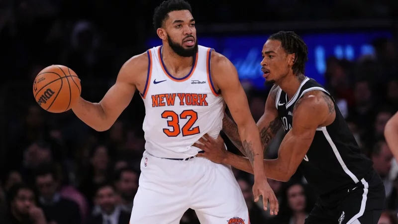 54 Punkte Vorsprung erarbeiteten sich die Knicks im Stadtduell mit den Nets. - &copy; Frank Franklin II/AP/dpa