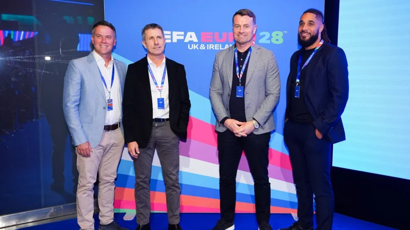 Shay Given (2.v.r.) hat als TV-Experte f&uuml;r einen Skandal gesorgt. (Archivbild) - &copy; James Manning/PA Wire/dpa