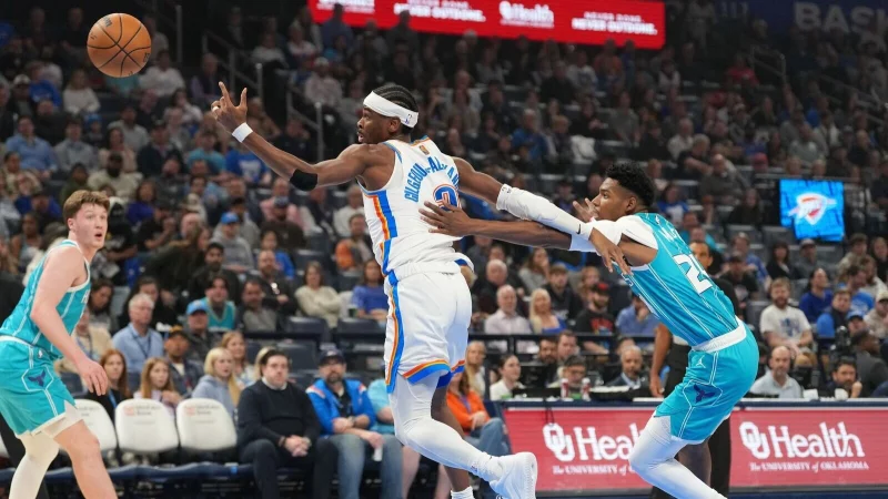 Eine so deutliche Niederlage haben die Oklahoma City Thunder die ganze Saison nocht nicht kassiert. - &copy; Kyle Phillips/AP/dpa