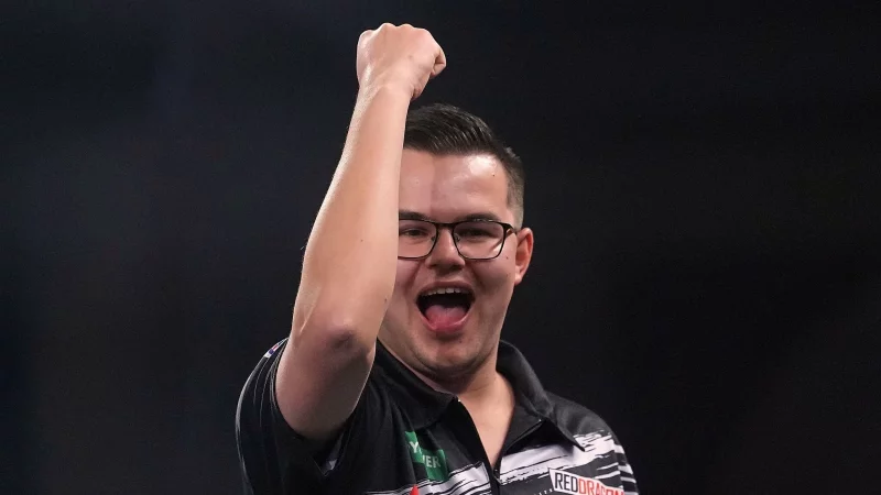 Steht erstmals im WM-Finale: Gian van Veen. - &copy; Dave Shopland/AP/dpa