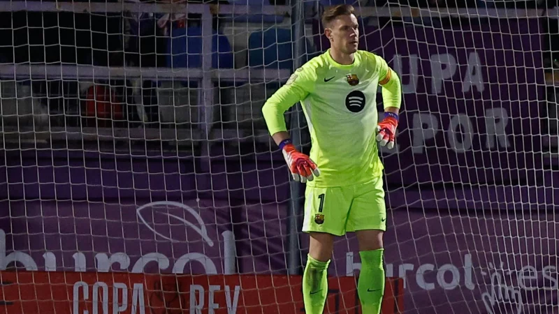 Marc-Andr&eacute; ter Stegen verl&auml;sst wohl den FC Barcelona. (Archivbild) - &copy; Rudy Garcia/AP/dpa