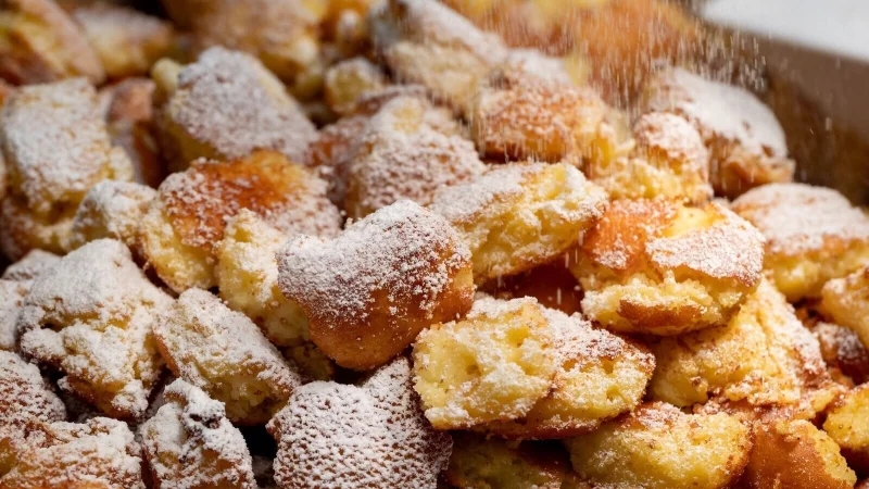 Immer etwas mehr Eiwei&szlig; als Eigelb kommt in die Masse f&uuml;r den Kaiserschmarrn. Nach dem Ausbacken kommt er zudem noch in den Ofen. - &copy; Nico Tapia/dpa-tmn