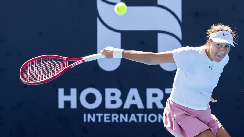 Tatjana Maria ist beim Turnier in Hobart ausgeschieden. - &copy; Chris Kidd/AAP/dpa
