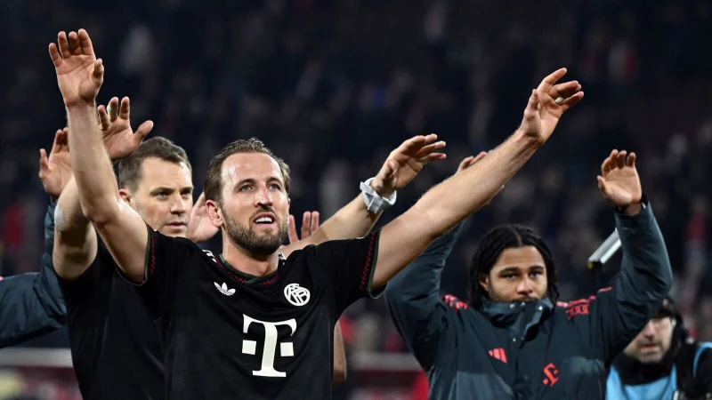 Gl&auml;nzt auch als Passgeber: Bayern-Torj&auml;ger Kane. (Archivbild) - &copy; Federico Gambarini/dpa