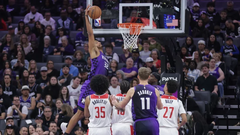 Die Sacramento Kings haben ihre Siegesserie auch gegen die Washington Wizards ausbauen k&ouml;nnen. - &copy; Scott Marshall/AP/dpa