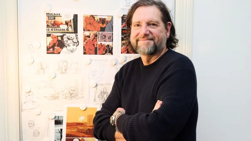 Ully Arndt hat viele Jahre an dem Comic gearbeitet, auch schon, bevor der Film rauskam. Nun hat er ihn ver&ouml;ffentlicht. - &copy; Georg Wendt/dpa