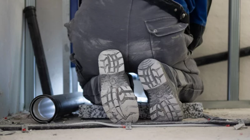 Handwerkerauftr&auml;ge sollten an eingetragene Fachbetriebe vergeben werden: Haust&uuml;rgesch&auml;fte sind riskant und oft teuer. - &copy; Marijan Murat/dpa