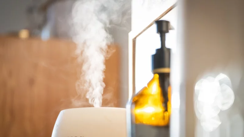 Dufte - aber auch sauber? Damit der Aroma-Diffuser nicht zur Keimschleuder wird, sollte er einmal w&ouml;chentlich gr&uuml;ndlich gereinigt werden. - &copy; Zacharie Scheurer/dpa-tmn