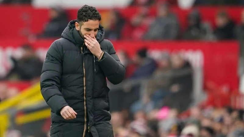 Ruben Amorim ist nicht l&auml;nger Trainer von Manchester United. (Archivbild) - &copy; Dave Thompson/AP/dpa