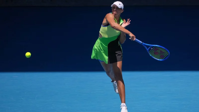 Titelverteidigerin Madison Keys steht in Melbourne in Runde zwei. - &copy; Asanka Brendon Ratnayake/AP/dpa