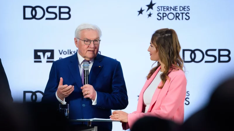 Bundespr&auml;sident Steinmeier reist zur Er&ouml;ffnung der Olympischen Winterspiele. - &copy; Bernd von Jutrczenka/dpa