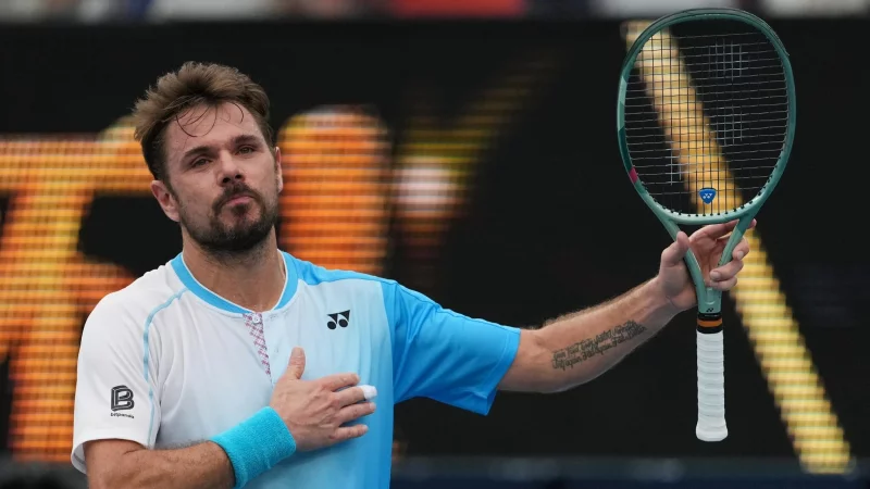 Stan Wawrinka begeistert auch mit 40 noch die Fans in Melbourne. - &copy; Asanka Brendon Ratnayake/AP/dpa