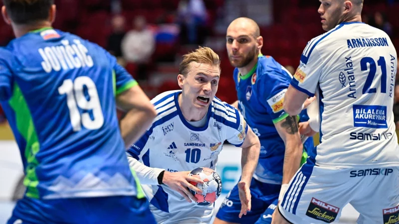 Island steht im Halbfinale der Handball-EM. - &copy; Johan Nilsson/TT/AP/dpa