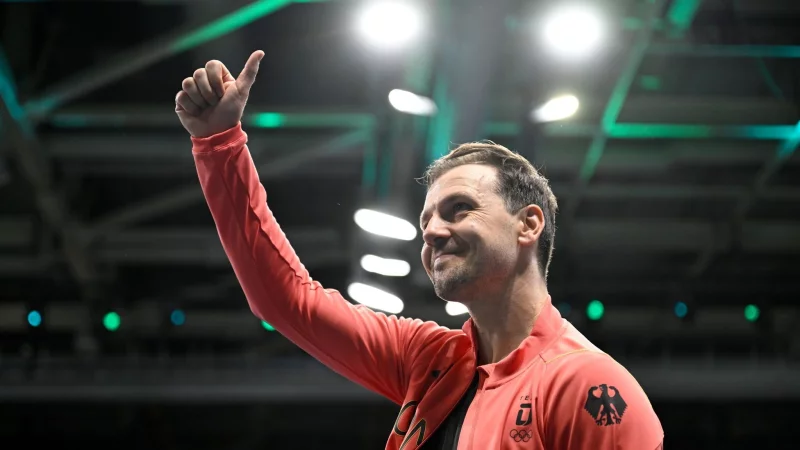 Eine Sport-Legende verabschiedet sich: Tischtennis-Star Timo Boll. - © Marijan Murat/dpa