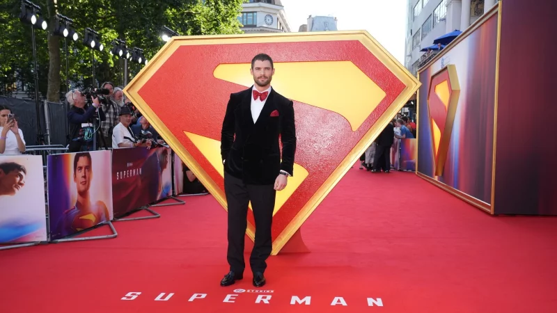 David Corenswet nimmt an einer «Superman»-Fan-Veranstaltung im Cineworld Leicester Square teil. - © Lucy North/PA Wire/dpa