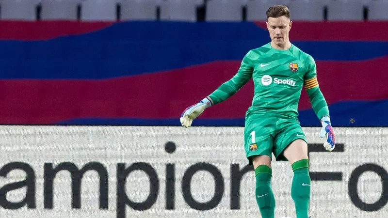 Ter Stegen &auml;u&szlig;erte sich vor den Fans. - &copy; Gerard Franco/Zuma Press/dpa