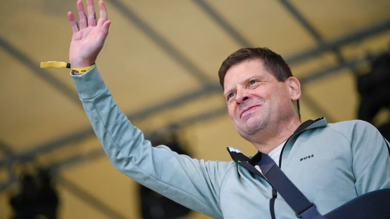 Nennt seinen Topfavoriten für die Tour de France: Jan Ullrich. - © Silas Schüller/dpa