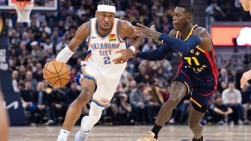 Shai Gilgeous-Alexander wurde mit gro&szlig;em Vorsprung zum MVP der NBA gew&auml;hlt. - &copy; Benjamin Fanjoy/AP/dpa