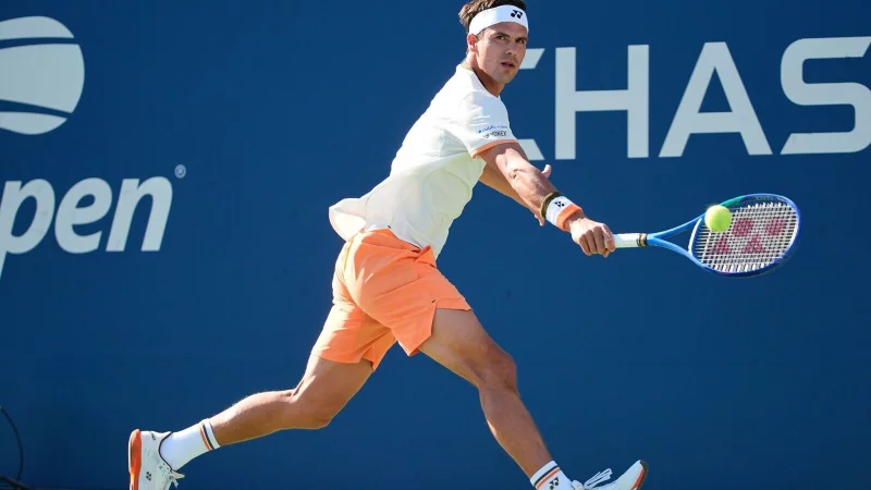 Daniel Altmaier musste bei den US Open aufgeben. - &copy; Pamela Smith/FR172156 AP/AP/dpa