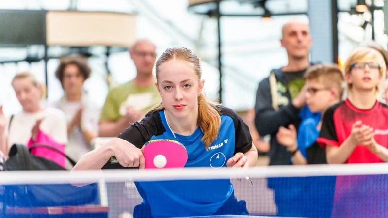 Nach dem abgewiesenen Einspruch: Josephina Neumann verpasst mit dem TTC Berlin Eastside das erhoffte Triple. - &copy; Andreas Arnold/dpa