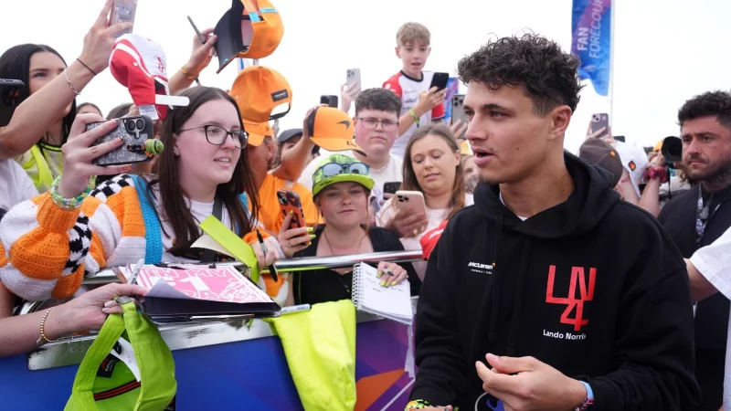 McLaren-Pilot Lando Norris ist einer der Publikumslieblinge einer neuen Generation von Formel-1-Fans. - &copy; Bradley Collyer/PA Wire/dpa