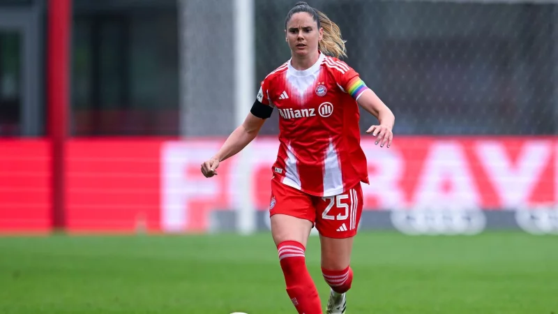 Bayerns Co-Kapit&auml;nin Sarah Zadrazil f&auml;llt mit einer schweren Knieverletzung lange aus. (Archivfoto) - &copy; Sven Hoppe/dpa