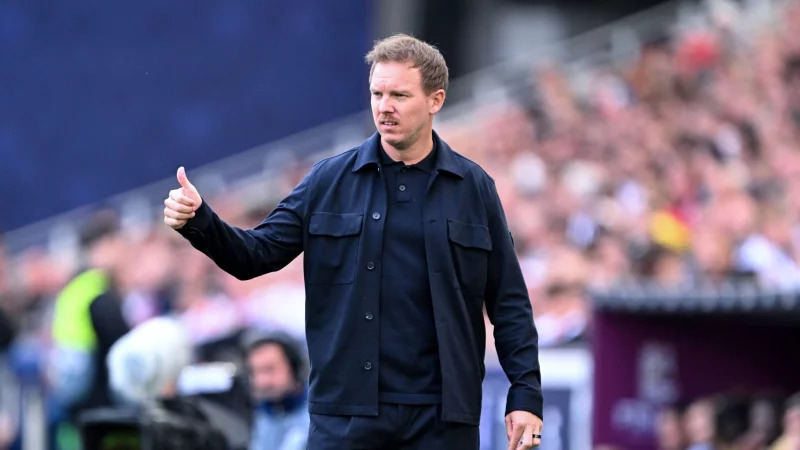 Julian Nagelsmann hofft auf einen Platz im besten Topf bei der WM-Auslosung. - © Federico Gambarini/dpa
