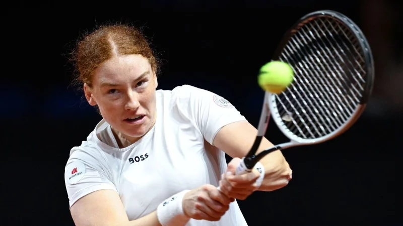 Ella Seidel darf beim Masters in Cincinnati weiter jubeln - © Bernd Weißbrod/dpa