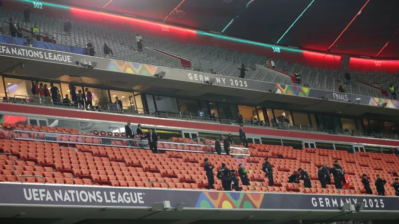 Ein Unfall hat das Nations-League-Finale überschattet. - © Christian Charisius/dpa