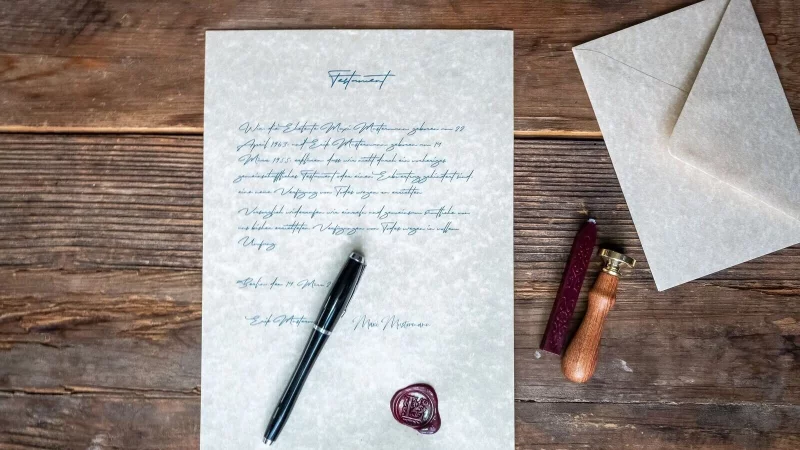 Testament auf dem Pr&uuml;fstand: Bei einem Erbscheinantrag pr&uuml;ft das Nachlassgericht die Echtheit des Dokuments. - &copy; Laura Ludwig/dpa-tmn