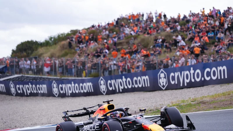Weltmeister Max Verstappen auf dem Kurs in Zandvoort. - &copy; Bradley Collyer/PA Wire/dpa