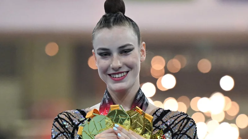 Gewinnt Darja Varfolomeev auch bei den Weltmeisterschaften wieder fünfmal Gold? - © Hendrik Schmidt/dpa