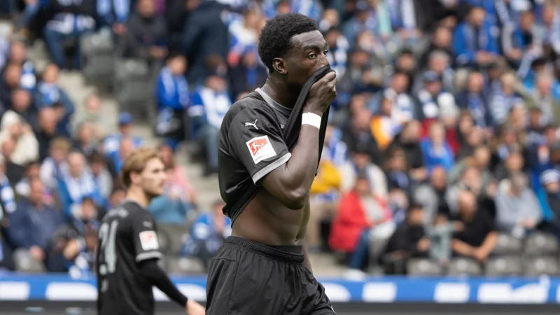 Die Franken zeigte erneut eine enttäuschende Leistung. - © Soeren Stache/dpa