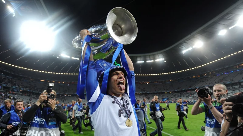 David Luiz gewann 2012 mit dem FC Chelsea gegen die Bayern in M&uuml;nchen die Champions League. (Archivbild) - &copy; Tobias Hase/dpa