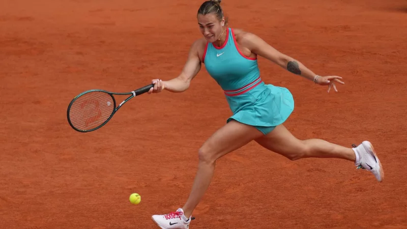 Aryna Sabalenka steht bei den French Open im Halbfinale. - © Aurelien Morissard/AP/dpa