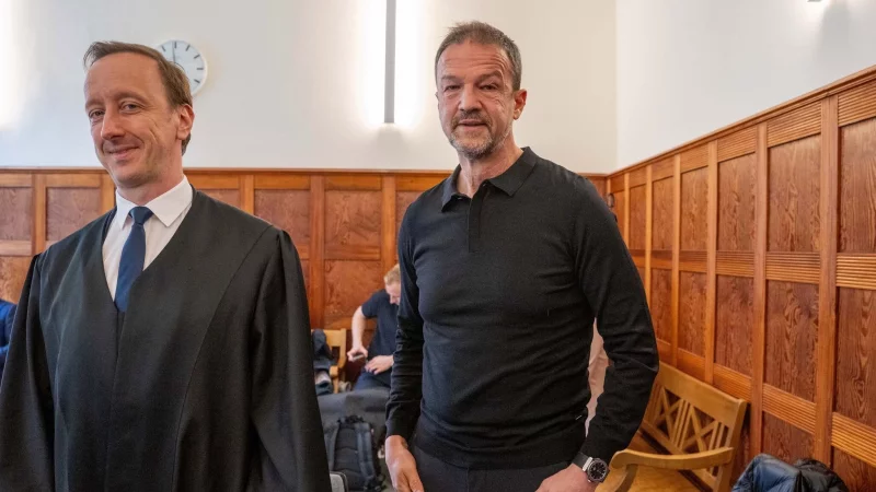 Bobic erschien pers&ouml;nlich vor Gericht. - &copy; Matthias Koch/dpa