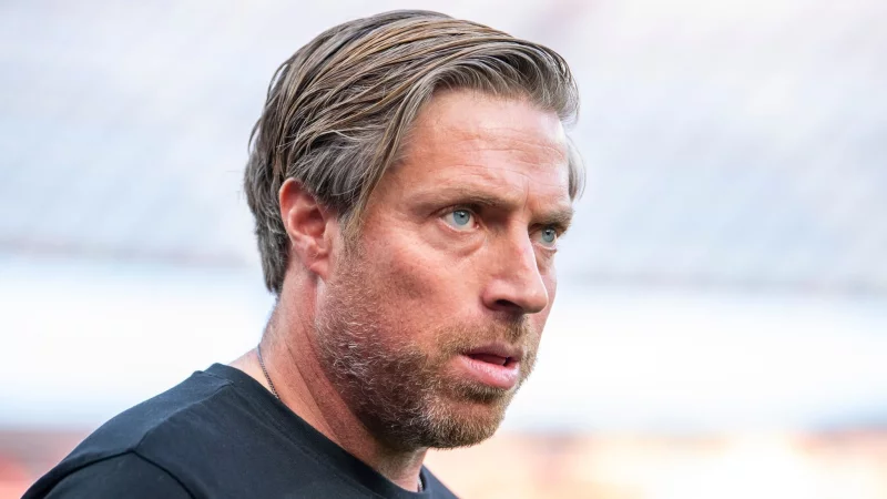 Neuer Trainer in Regensburg: Michael Wimmer. - © David Inderlied/dpa