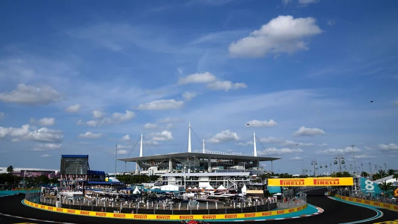 Die Formel 1 fährt bis mindestens 2041 durch Florida. - © Rebecca Blackwell/AP