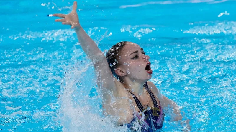 Klara Bleyer hat einen Podestplatz in Singapur verpasst. - © Lee Jin-man/AP/dpa