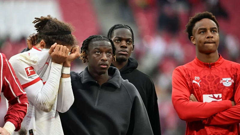 RB Leipzig hat die schlechteste Bundesligasaison seiner Clubgeschichte gespielt. - © Elisa Schu/dpa