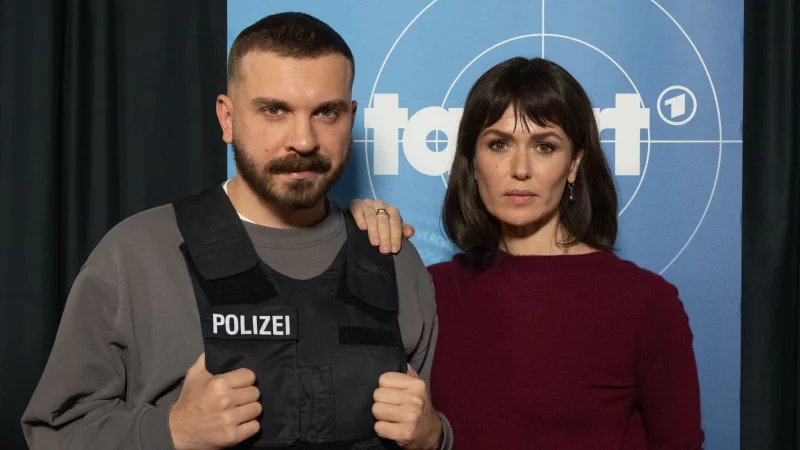 Edin Hasanovic und Melika Foroutan sind das neue Frankfurt-«Tatort»-Team des Hessischen Rundfunks (hr). (Archivbild) - © Boris Roessler/dpa