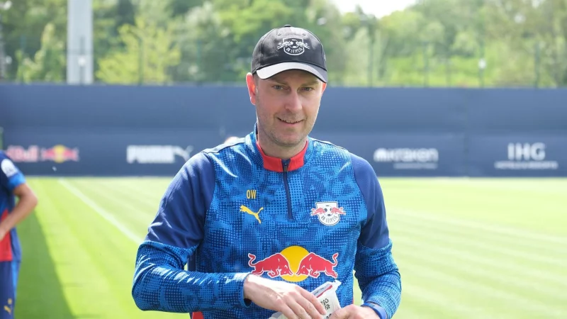 Ole Werner sucht den Kontakt zu RB-Fu&szlig;ball-Chef J&uuml;rgen Klopp - &copy; Sebastian Willnow/dpa