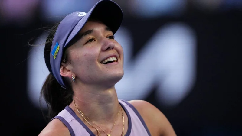 Eva Lys überraschte zum Saisonbeginn mit dem Achtelfinaleinzug bei den Australian Open. - © Vincent Thian/AP/dpa