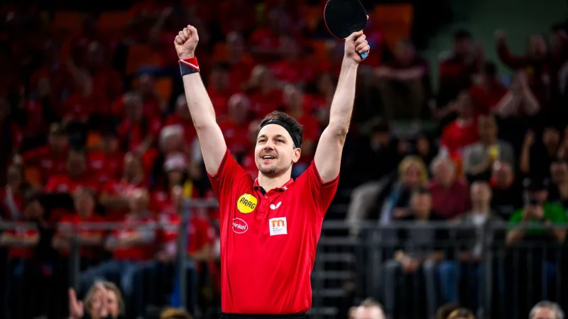 Will zum achten Mal die Champions League gewinnen: Der deutsche Tischtennis-Star Timo Boll. - © Tom Weller/dpa