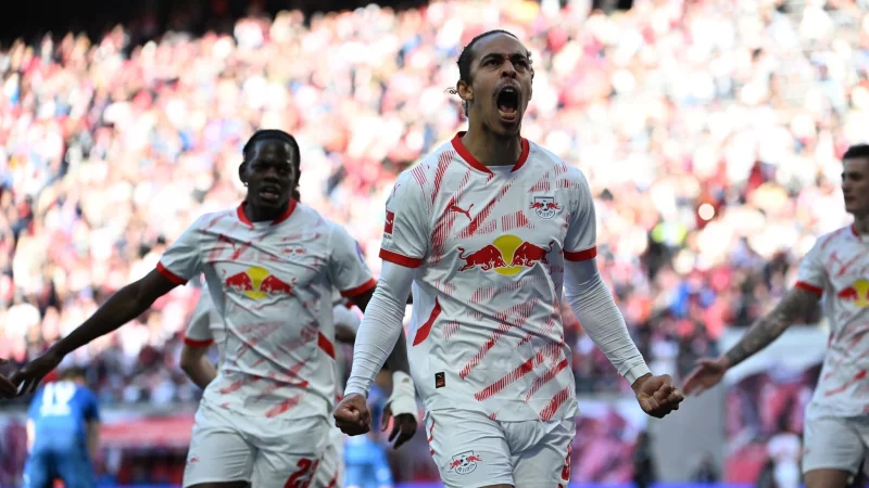 Wechselt zum HSV: Leipzig-Legende Yussuf Poulsen. - © Elisa Schu/dpa