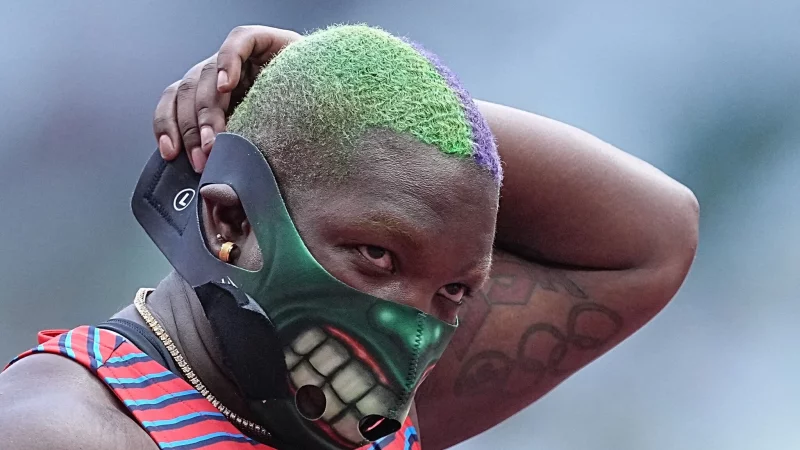 Kugelsto&szlig;erin Raven Saunders ist f&uuml;r 30 Monate gesperrt. (Archivbild) - &copy; Michael Kappeler/dpa