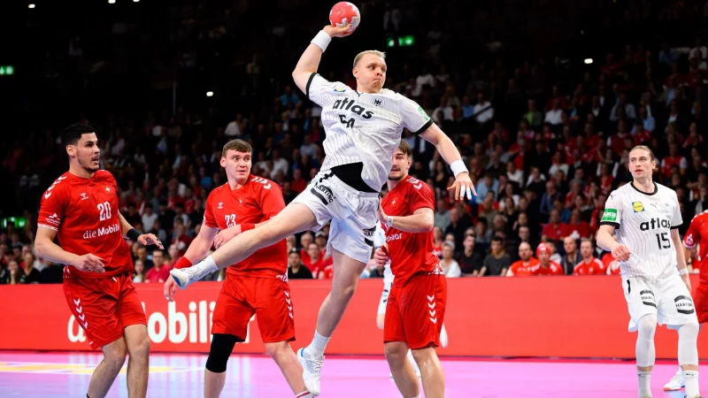 Die deutschen Handballer haben im EM-Qualifikationsspiel in der Schweiz enttäuscht. - © Marco Wolf/dpa